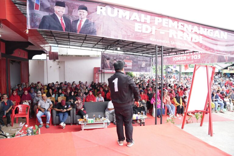 Foto: pasacangan calon nomor urut 1, Edi Damansyah-Rendi Solihin