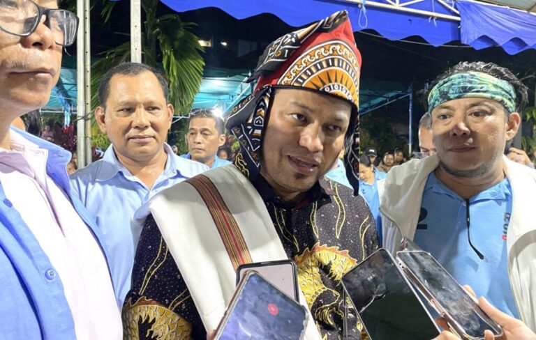 Foto: Pasangan calon gubernur Kalimantan Timur, Rudy Mas’ud dan Seno Aji.