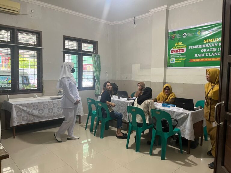 layanan Pemeriksaan Kesehatan Gratis (PKG),