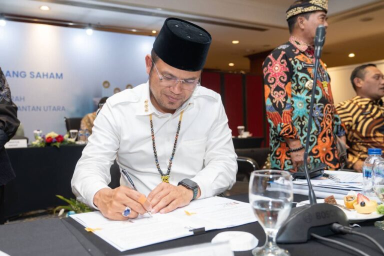 Gubernur Kaltim, Rudy Mas'ud ketika menghadiri RUPS Bank Kaltimtara, Jakarta. (ISTIMEWA/Admin Pemprov Kaltim)
