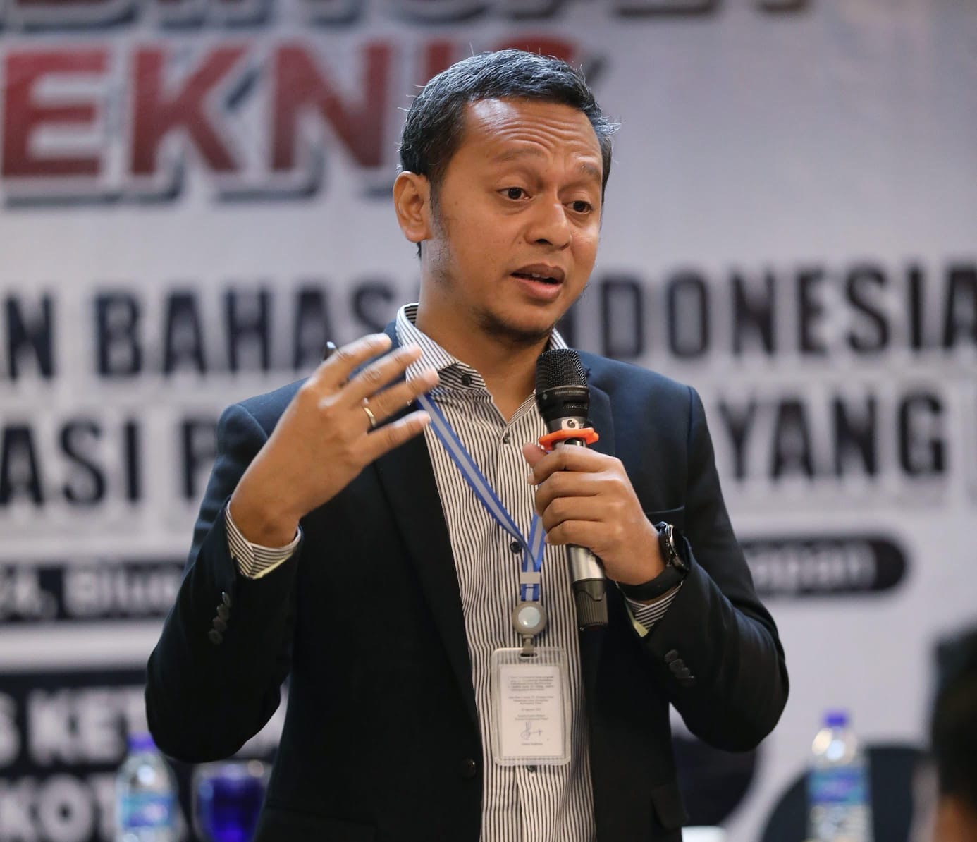 Ahli Linguistik Forensik sekaligus Widyabasa Balai Bahasa Provinsi Kalimantan Timur (Kaltim) Ali Kusno. (Istimewa)
