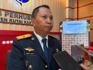 Kepala Dishub Kukar, Ahmad Junaidi.(Foto:Rian)