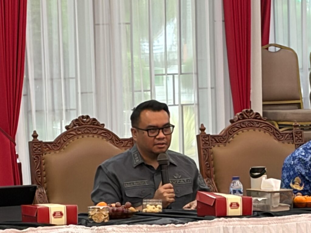 Bupati Kukar, Aulia Rahman Basri.(Foto:Rian)