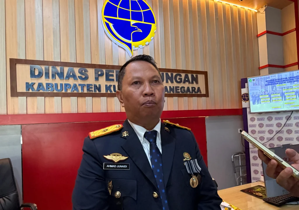Kepala Dishub Kukar, Ahmad Junaidi.(Foto:Rian)