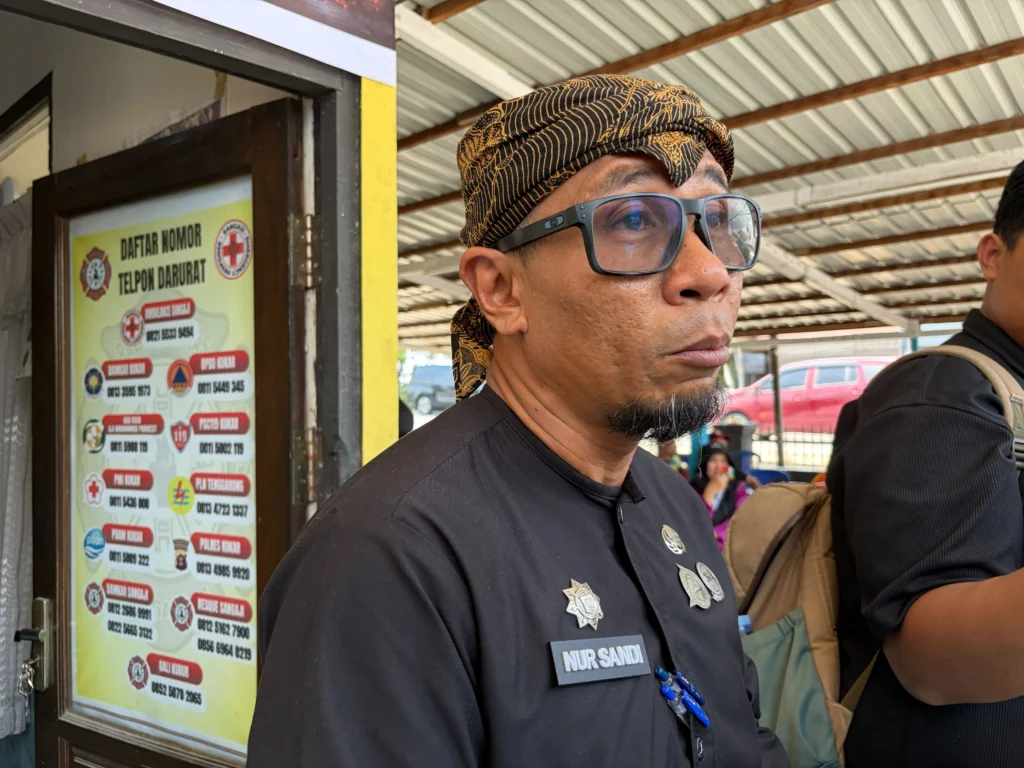 Sekretaris BPBD Kukar, Nur Sandi.(Foto:Rian)