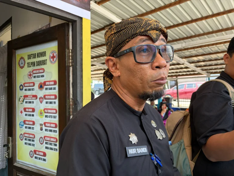 Sekretaris BPBD Kukar, Nur Sandi.(Foto:Rian)