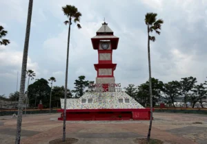 Kawasan Jam Bentong, Tenggarong.(Foto:Rian)