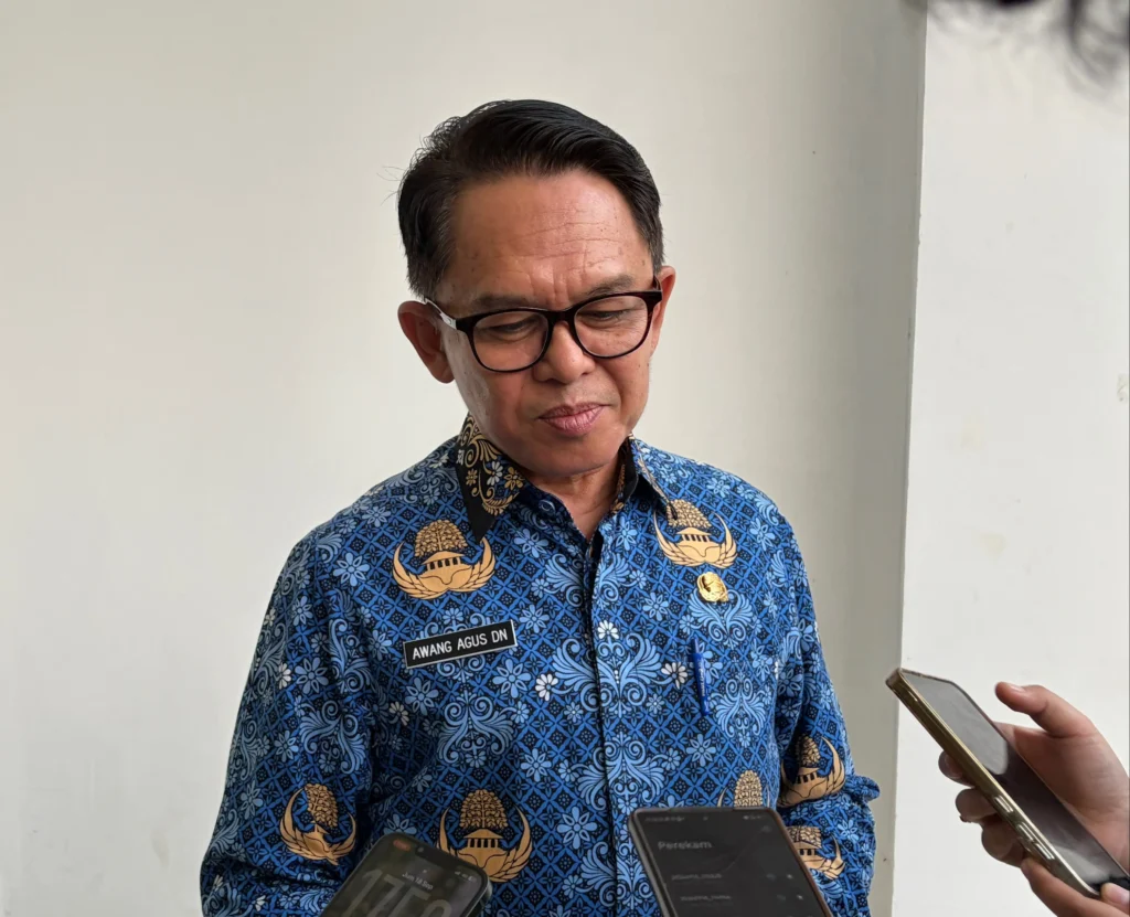 Foto : Plt Kepala Dispar Kukar, Awang Agus Dharmawan.(Foto:Rian)