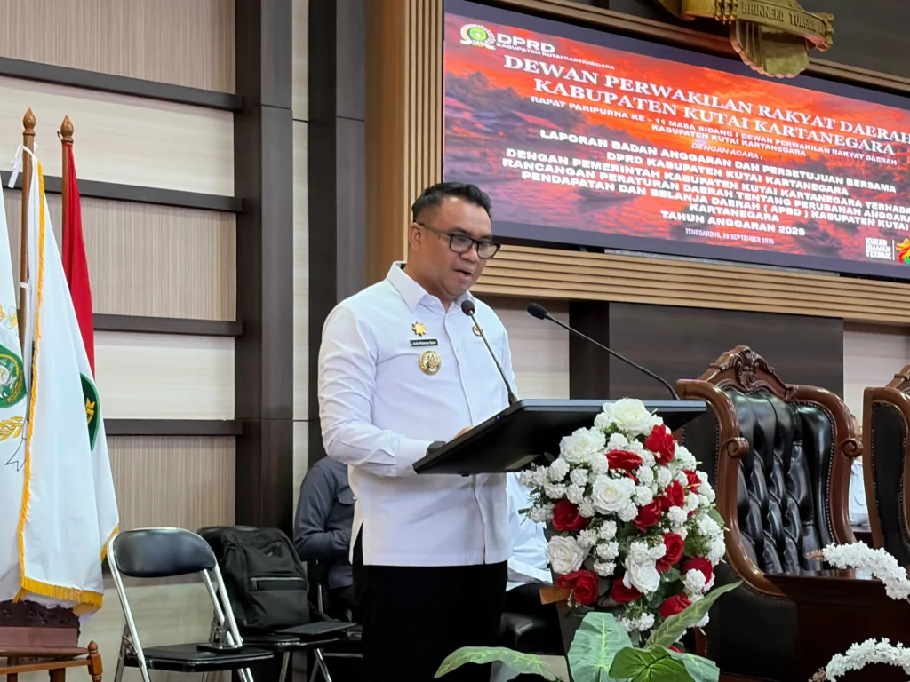 Foto : Bupati Kukar, Aulia Rahman Basri.(Foto:Rian)
