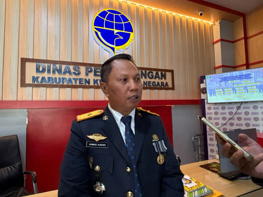 Kepala Dishub Kukar, Ahmad Junaidi.(Foto:Rian)
