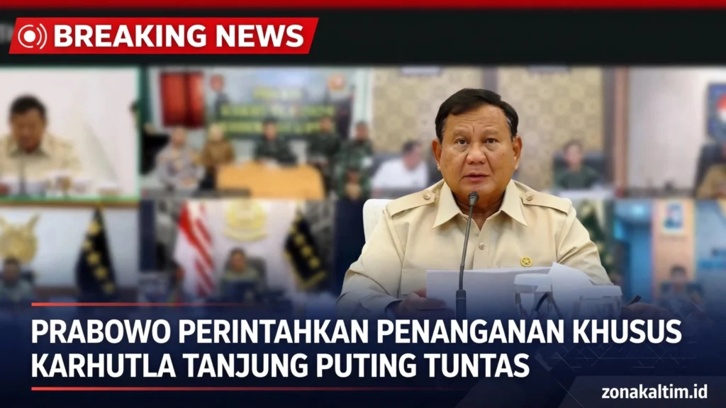 Prabowo rapat penanganan karhutla