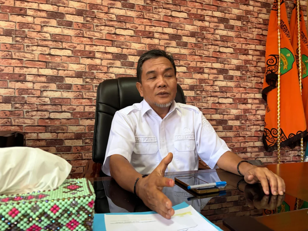 Kepala Dinas Pertanian dan Peternakan Kabupaten Kukar, Moh. Rifani.(Foto:Rian)