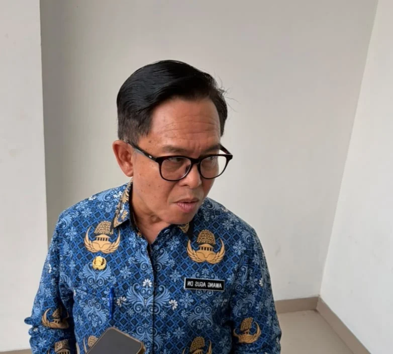 Plt. Dispar Kukar, Awang Agus Dharmawan.(Foto:Rian)