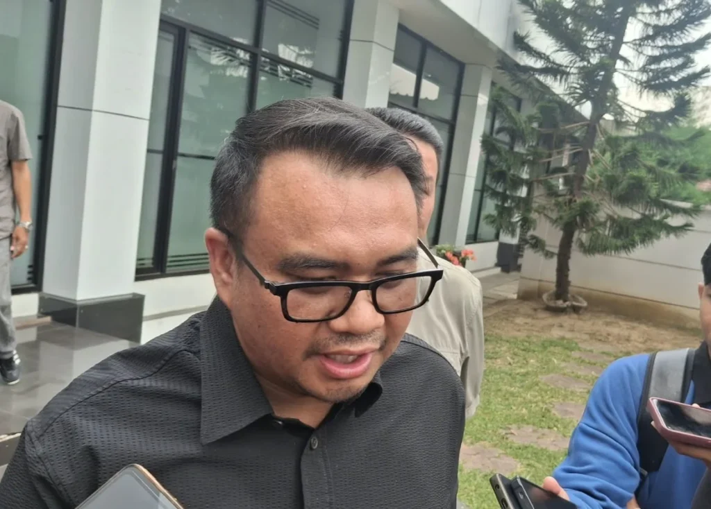 Bupati Kukar, Aulia Rahman Basri, usai menghadiri Arusbawah Energy Forum 2026.(Foto:Rian)