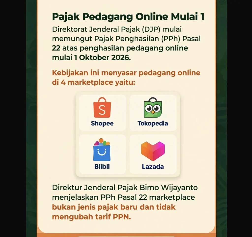 Pajak pedang online