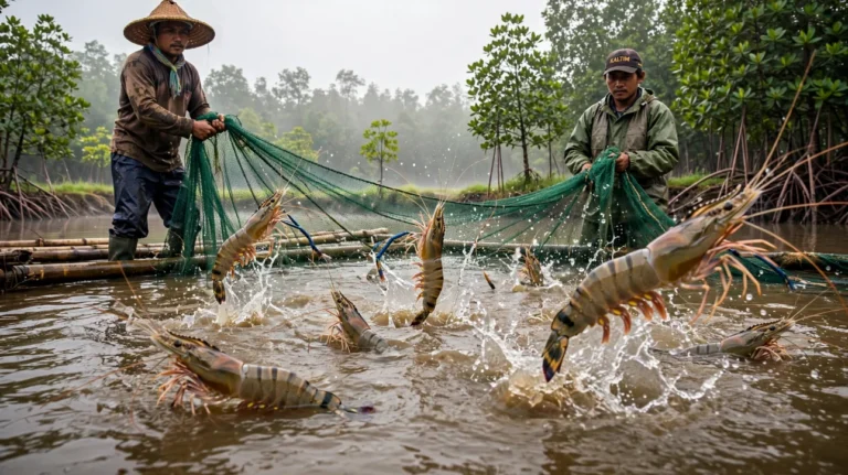 Ilustrasi Kaltim Target Produktivitas Udang Windu Naik 80 Persen 2045
