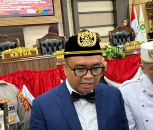 Bupati Kukar Aulia Rahman Basri.(Foto:Rian)