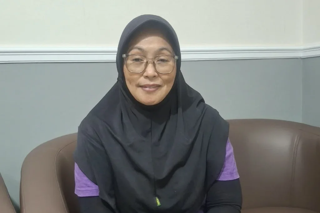 Kabid Peningkatan Prestasi Olahraga Dispora Kukar, Rita Agustina.(Foto:Rian)
