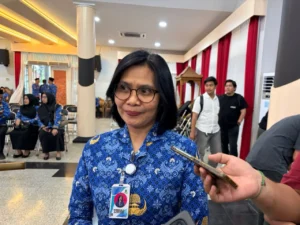 Kepala Dinkes Kukar, Ismi Mufiddah.(Foto:Rian)