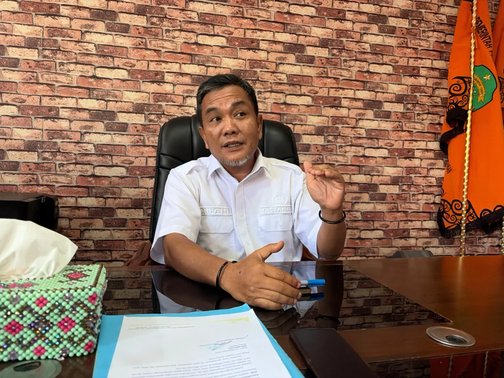 Kepala Dinas Pertanian dan Peternakan Kabupaten Kukar, Moh. Rifani.(Foto:Rina)