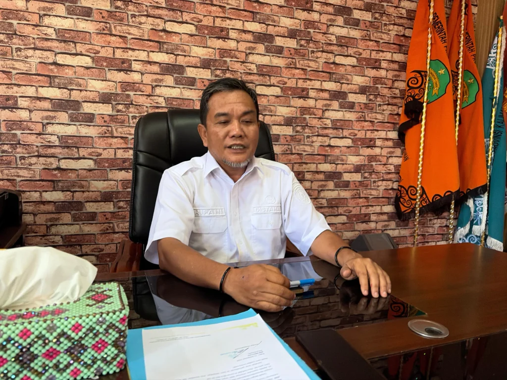 Kepala Dinas Pertanian dan Peternakan Kabupaten Kukar, Moh. Rifani.(Foto:Rian)
