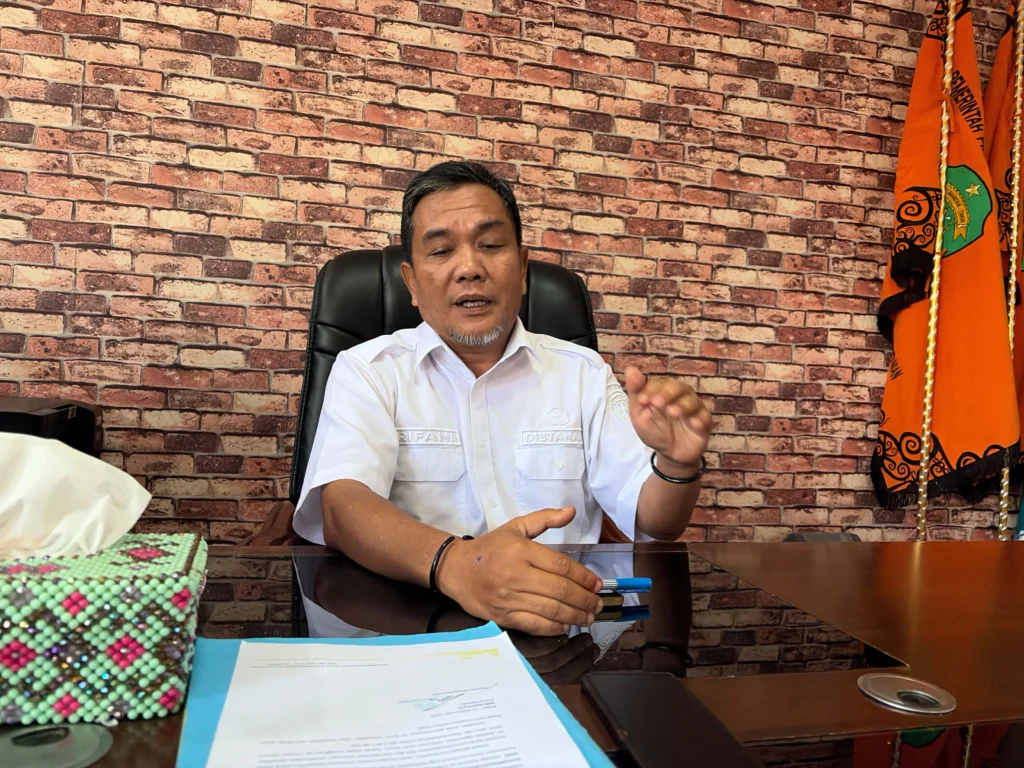 Kepala Dinas Pertanian dan Peternakan Kabupaten Kukar, Moh. Rifani.(Foto:Rian)