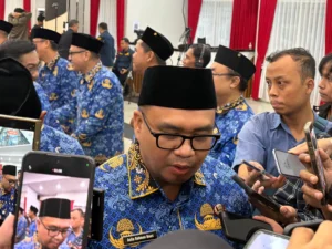 Bupati Kukar, Aulia Rahman Basri.(Rian)